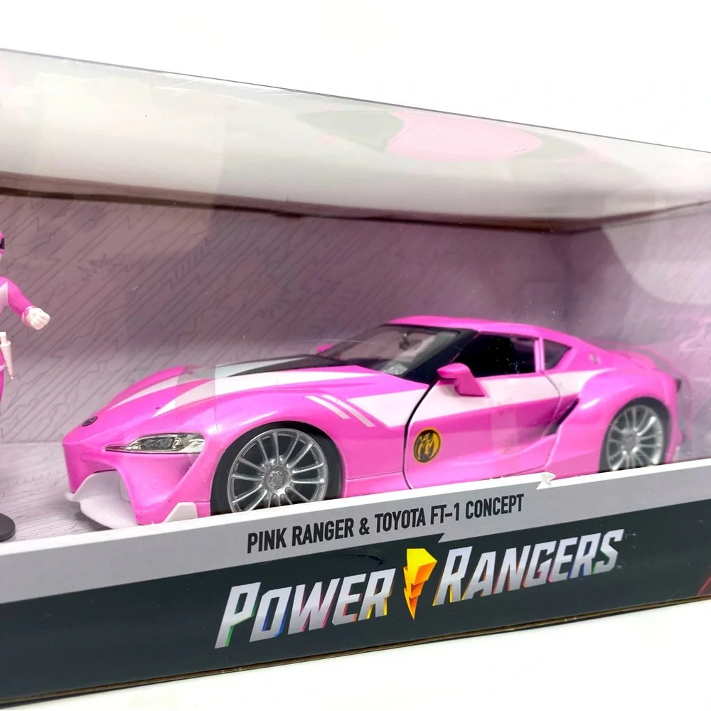 Mighty Morphin Power Rangers 1:24 Scale Toyota FT-1 Concept Die-cast‎ Car NEW
